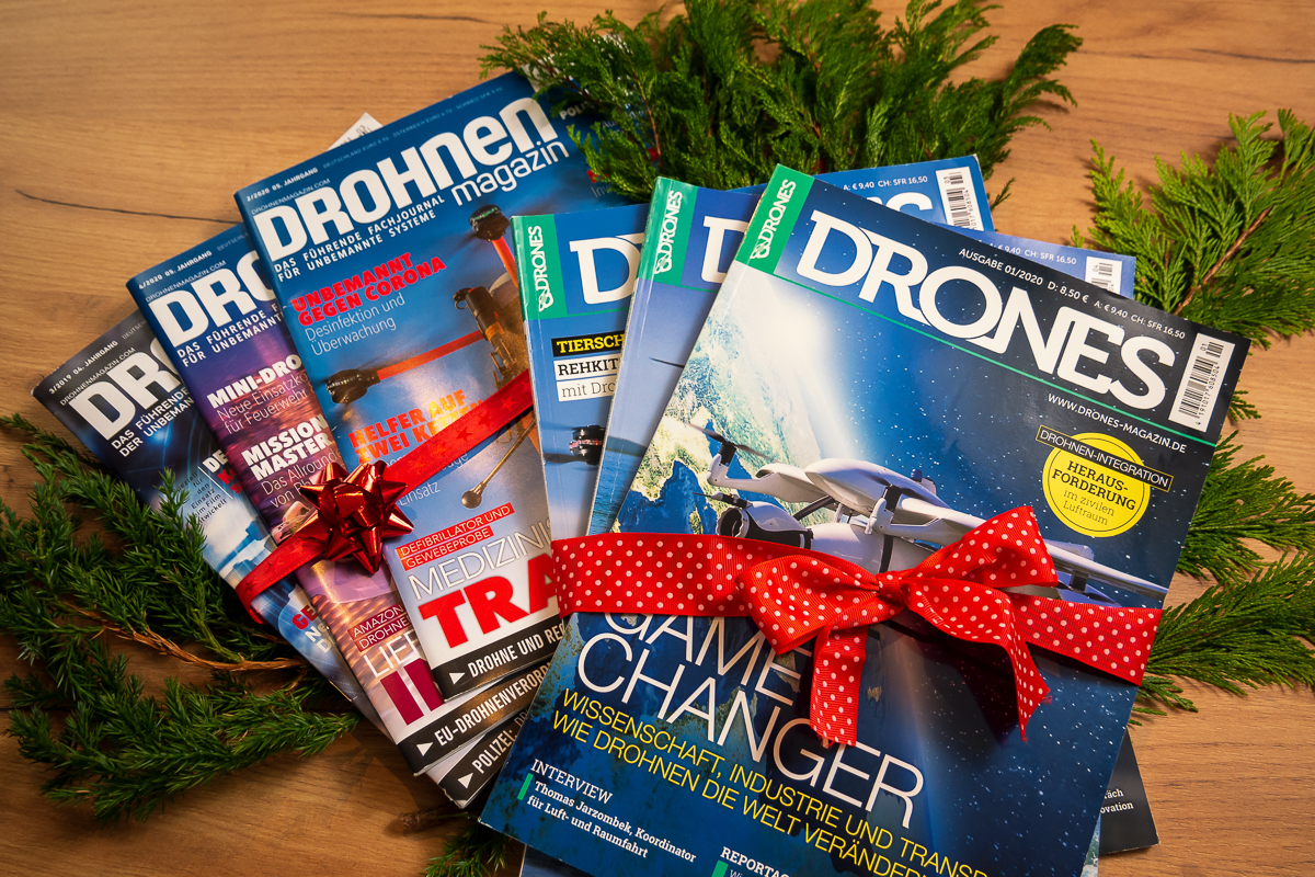 Abo einer Drohnen-Zeitschrift als Geschenk zu Weihnachten, Ostern oder zum Geburtstag